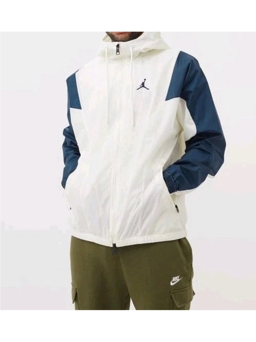 Nike Air Jordan Essentials Woven Jacket DA9832-133 Men’s Sizes White